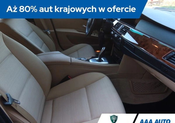BMW Seria 5 cena 22000 przebieg: 295941, rok produkcji 2008 z Jasło małe 254